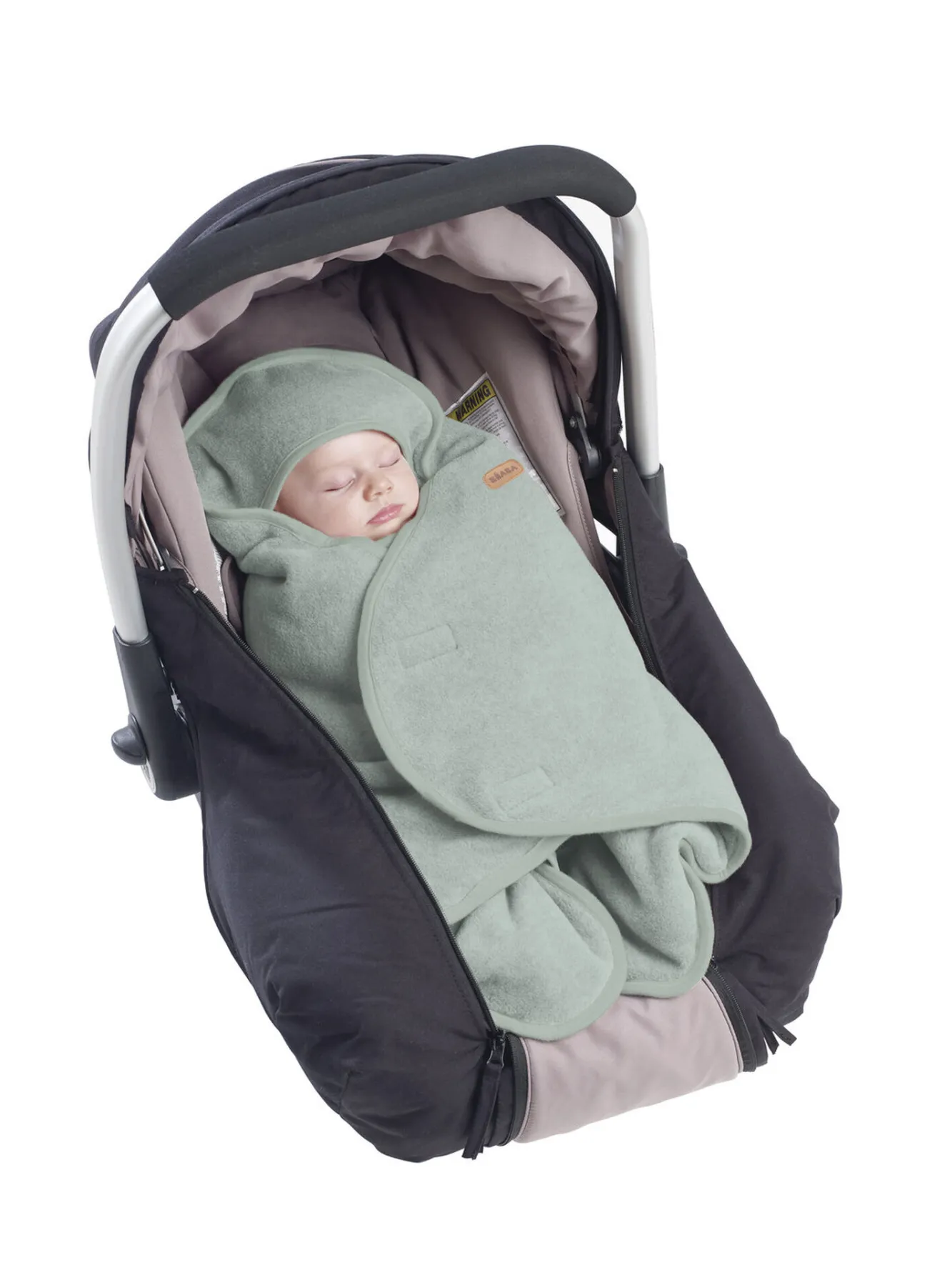 Chancelieres Et Nids D'Ange*BÉABA Babynomade® Double Polaire Sage Green