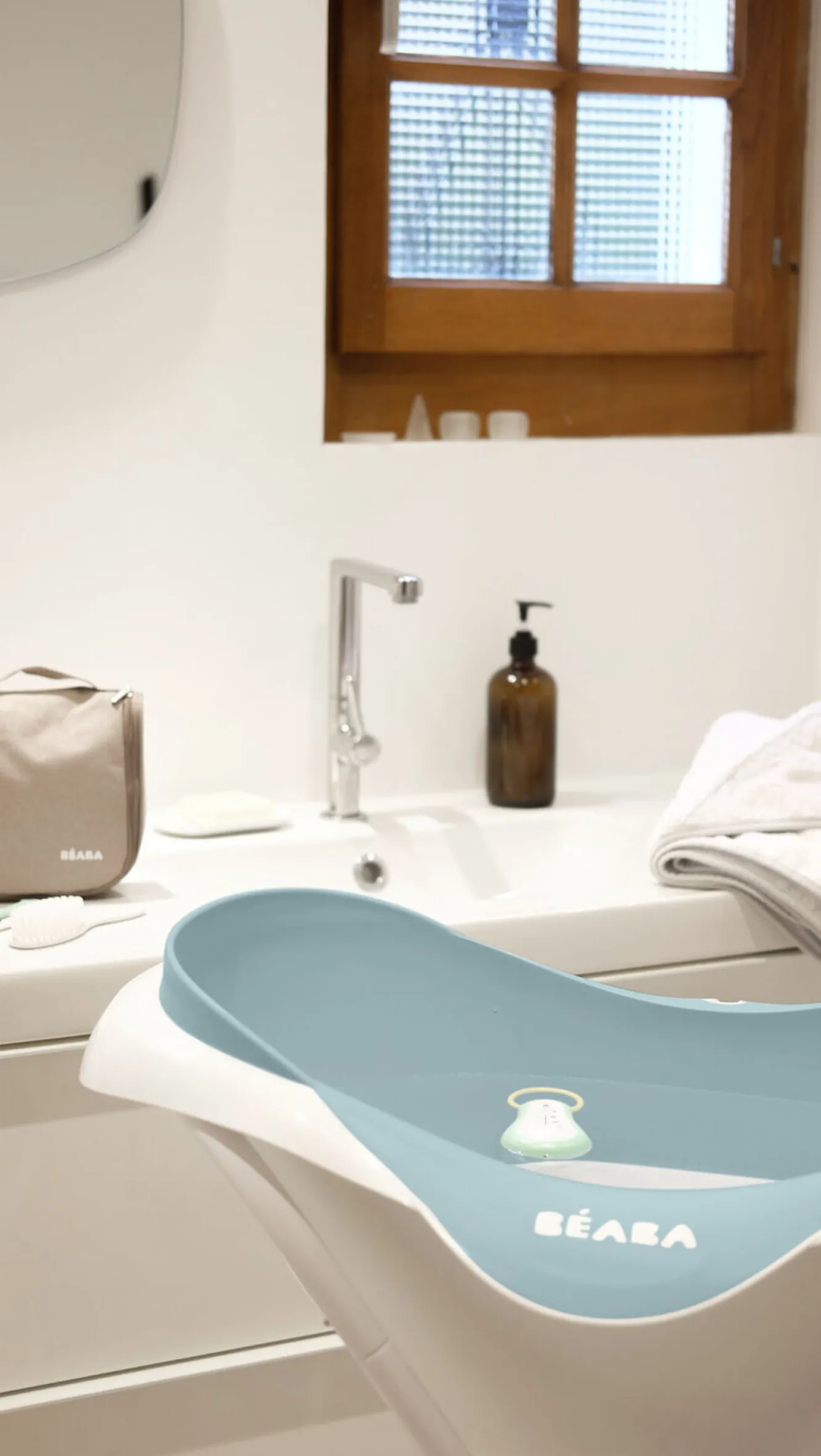 Baignoires Et Accessoires*BÉABA Baignoire Camele'O Green Blue