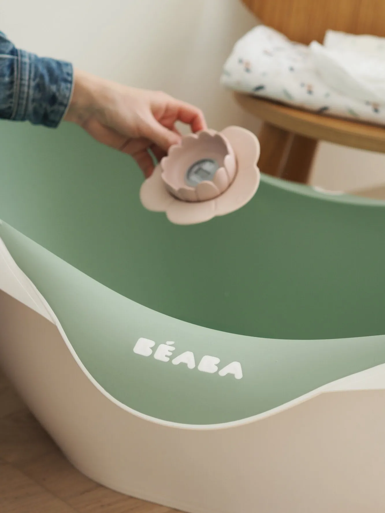 Baignoires Et Accessoires*BÉABA Baignoire Camele'O Sage Green