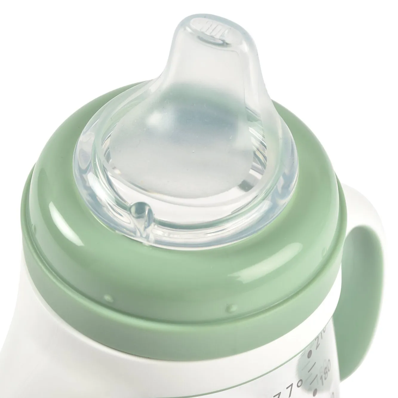 Couverts, Vaisselle Et Bavoirs*BÉABA Biberon D'Apprentissage 2 En 1 210 Ml Sage Green