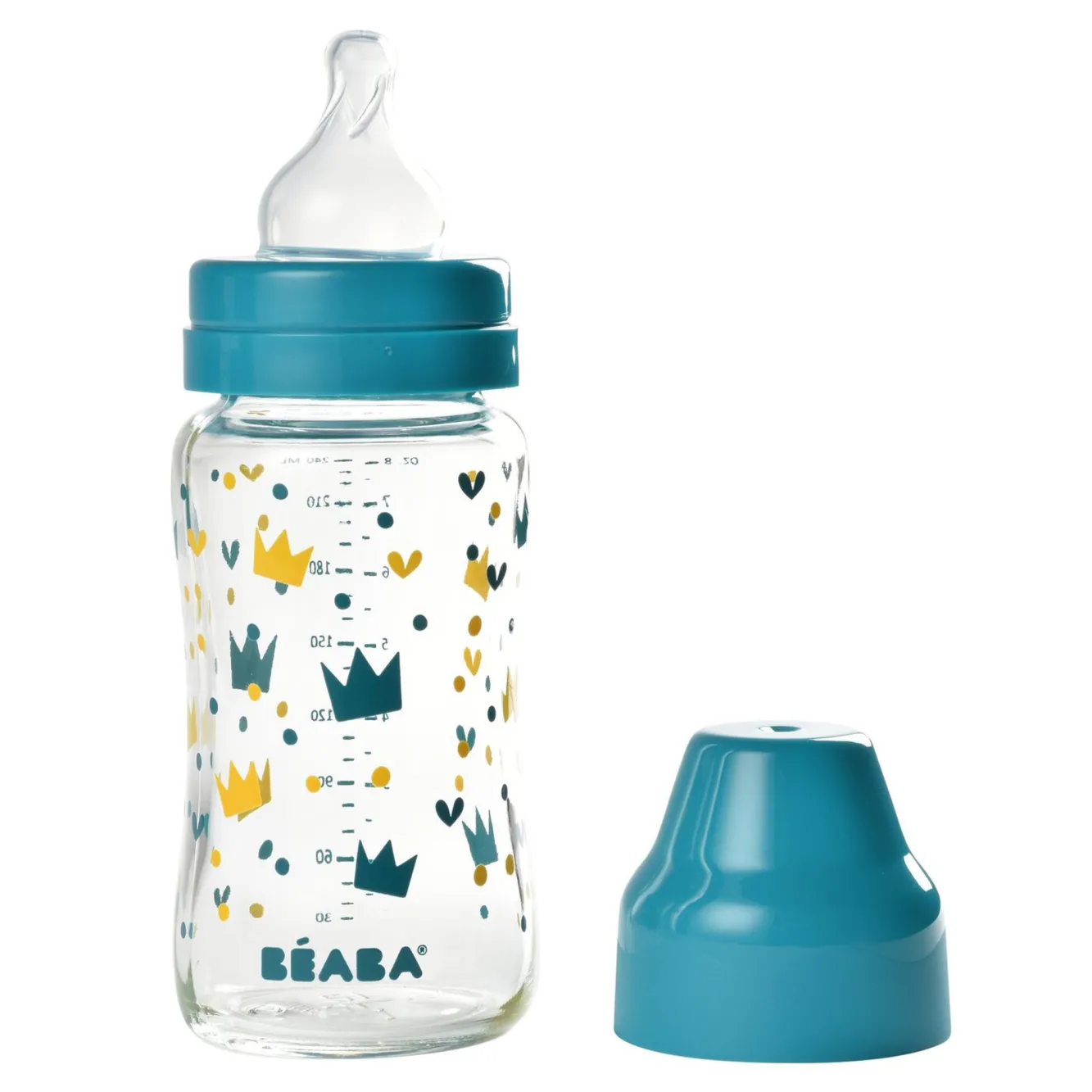 Biberons Et Accessoires*BÉABA Biberon Verre Col Large 240Ml Blue