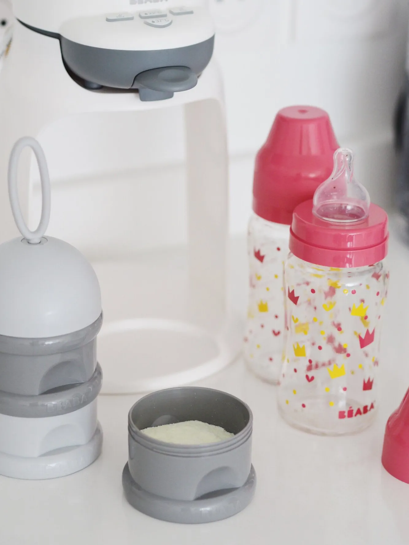 Doseurs De Lait*BÉABA Boite Doseuse De Lait Empilable Grey