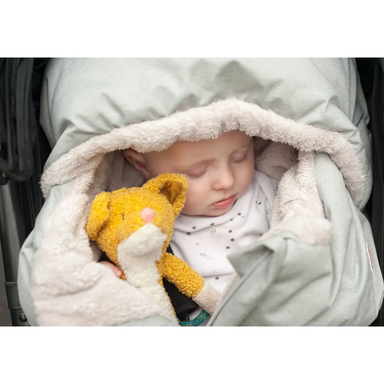 Chancelieres Et Nids D'Ange*BÉABA Chanceliere 6-24M Heather Grey