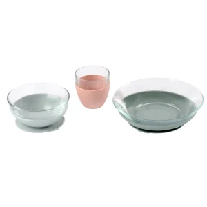 Couverts, Vaisselle Et Bavoirs*BÉABA Coffret Repas Verre Eucalyptus