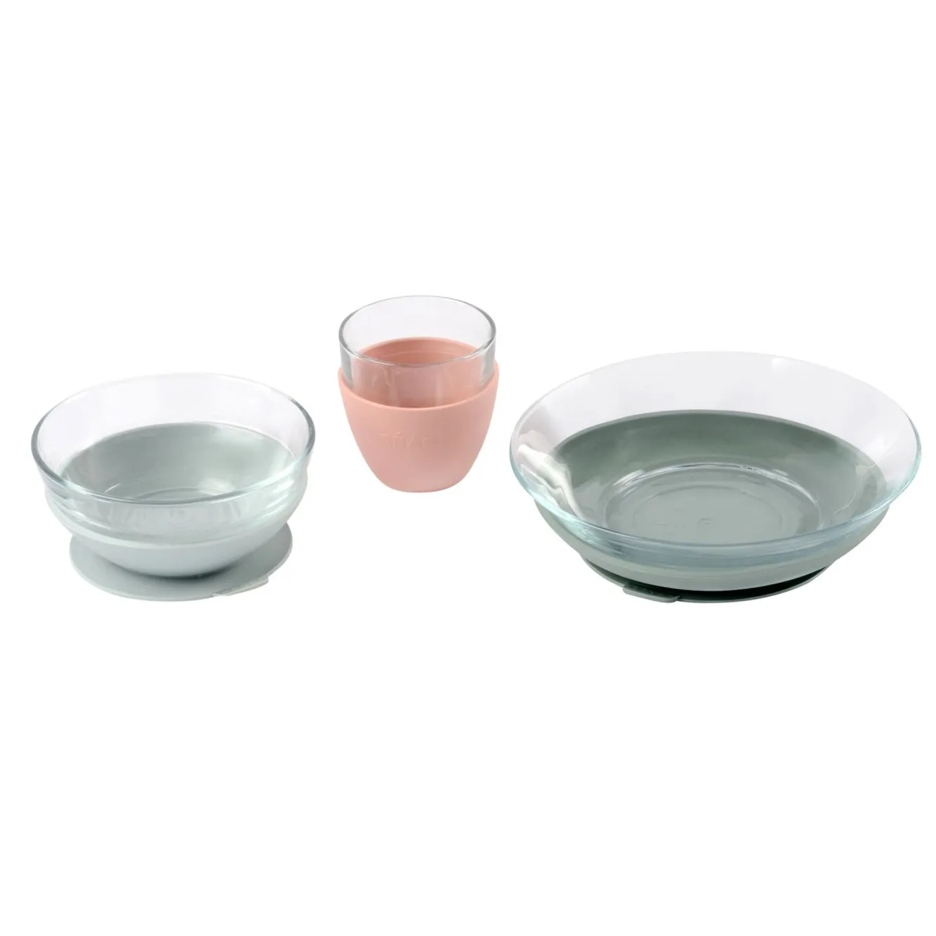 Couverts, Vaisselle Et Bavoirs*BÉABA Coffret Repas Verre Eucalyptus
