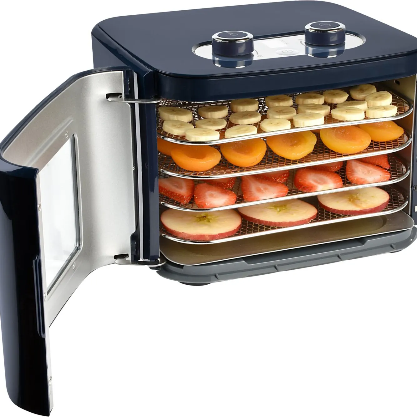 Goûter Sain*BÉABA Dry'N'Snack - Deshydrateur Alimentaire Night-Blue