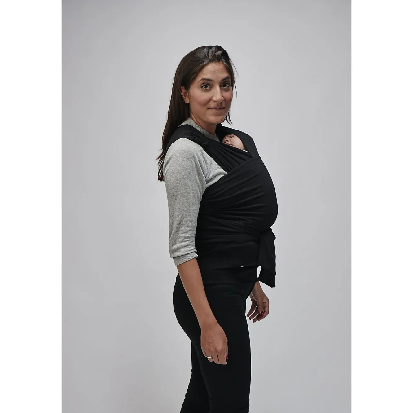 Porte-Bébé Et Écharpes*BÉABA Echarpe De Portage Najell X Beaba Black S/M