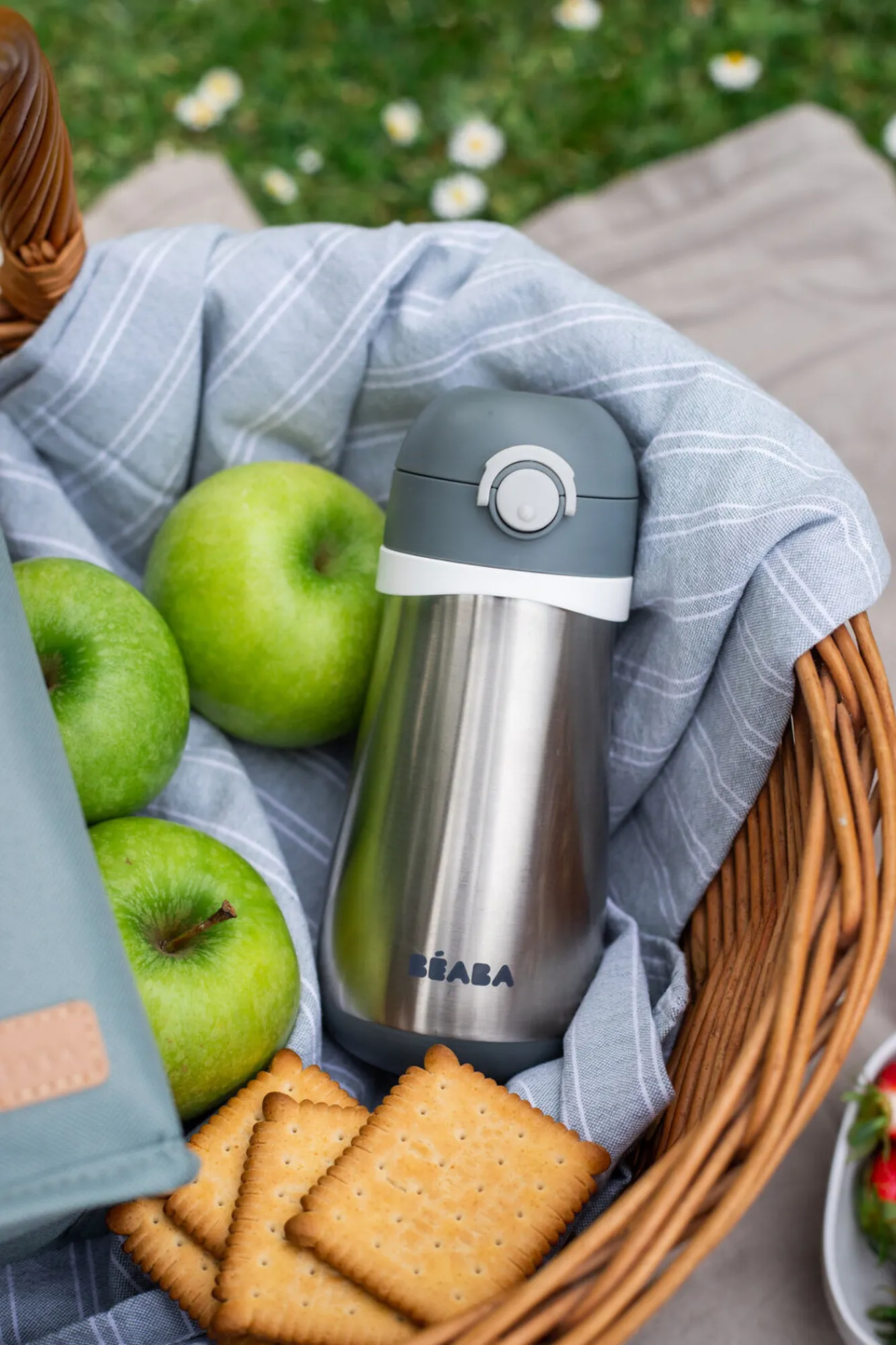 Biberons Et Accessoires*BÉABA Gourde Inox 350 Ml Mineral Grey