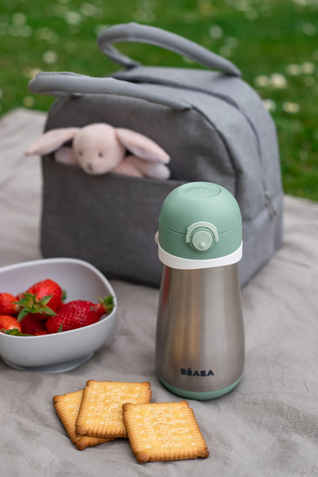 Biberons Et Accessoires*BÉABA Gourde Inox 350 Ml Sage Green