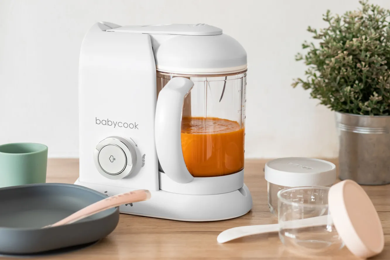 Babycook® Solo*BÉABA Le Robot Cuiseur Babycook® Solo White-Silver
