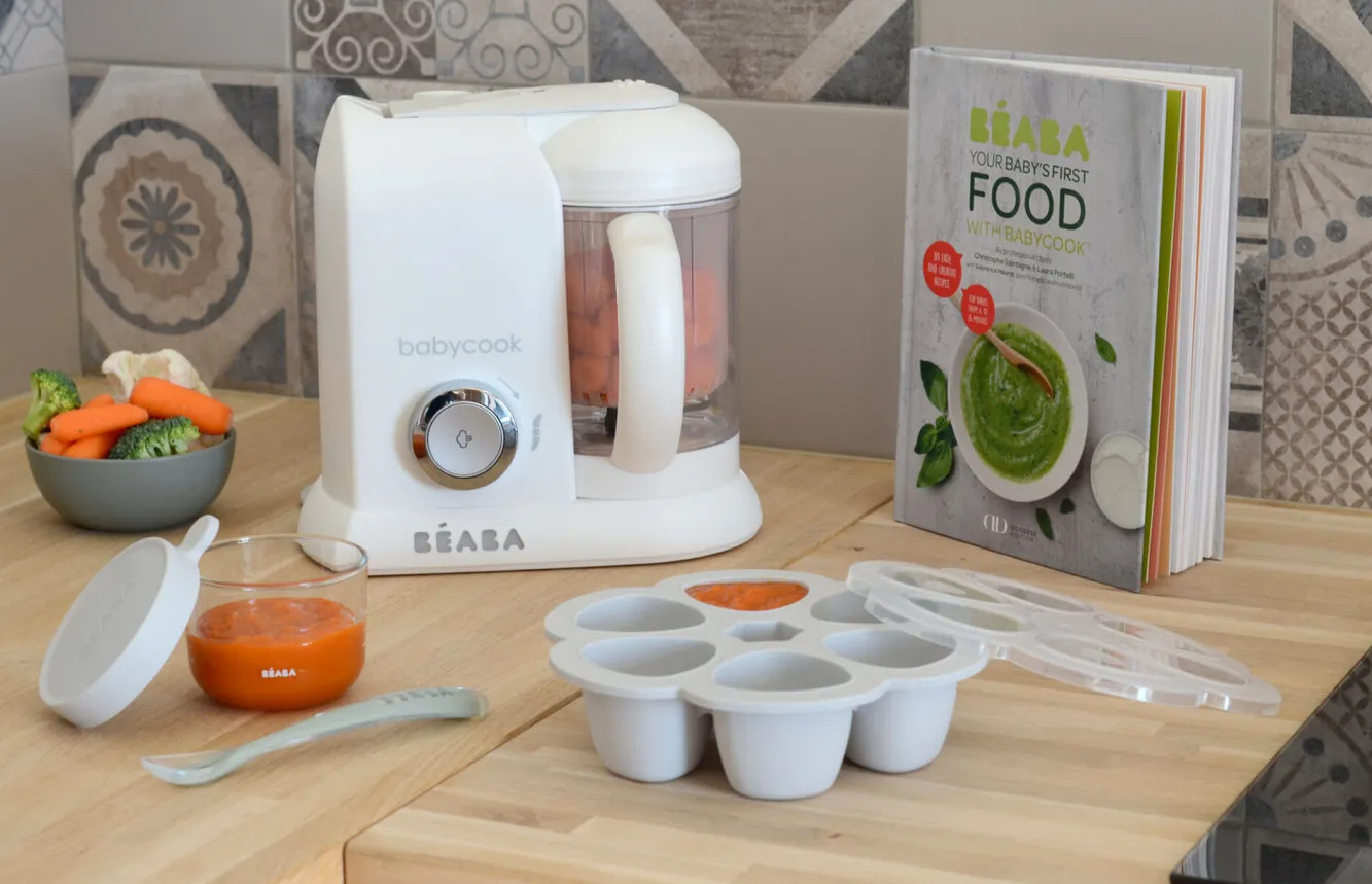 Babycook® Solo*BÉABA Le Robot Cuiseur Babycook® Solo White-Silver