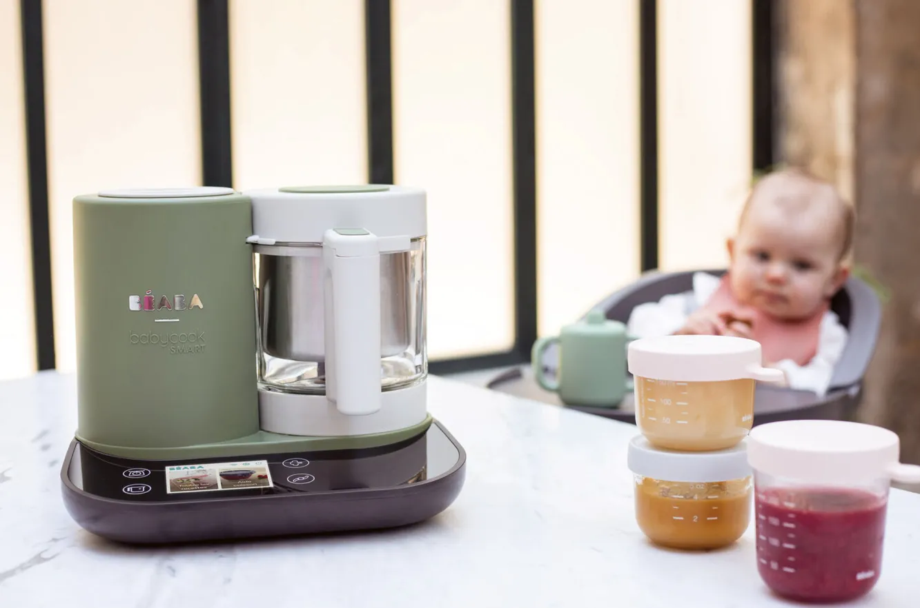 Babycook® Smart*BÉABA Le Robot Cuiseur Babycook® Smart Grey Green