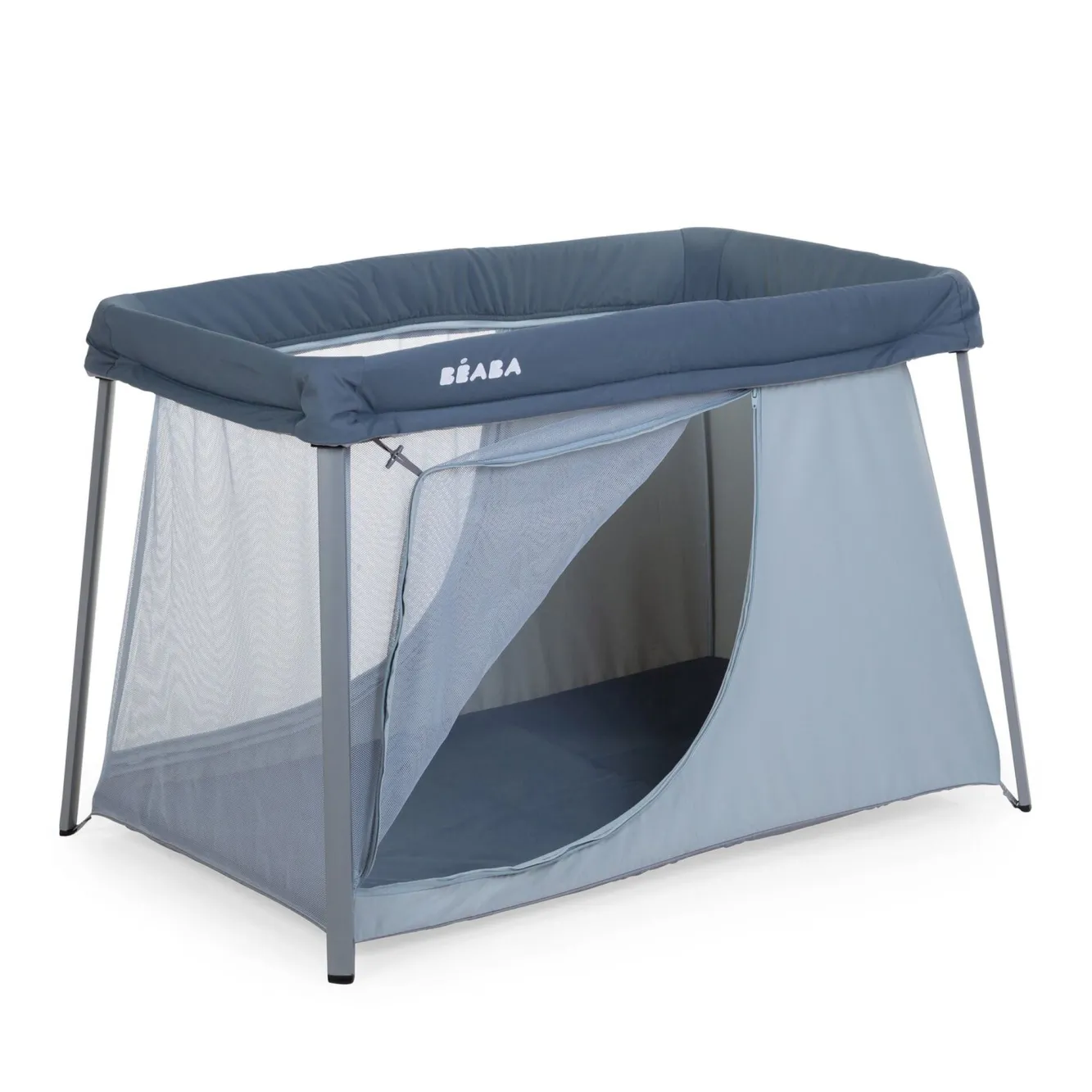 Sorties De Bébé*BÉABA Lit Parapluie 3 En 1 Eazy Sleep Mineral Grey