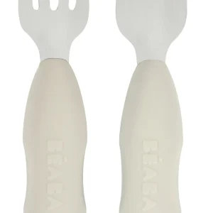 Couverts, Vaisselle Et Bavoirs*BÉABA Lot De 2 Pre-Couverts Inox Velvet Grey