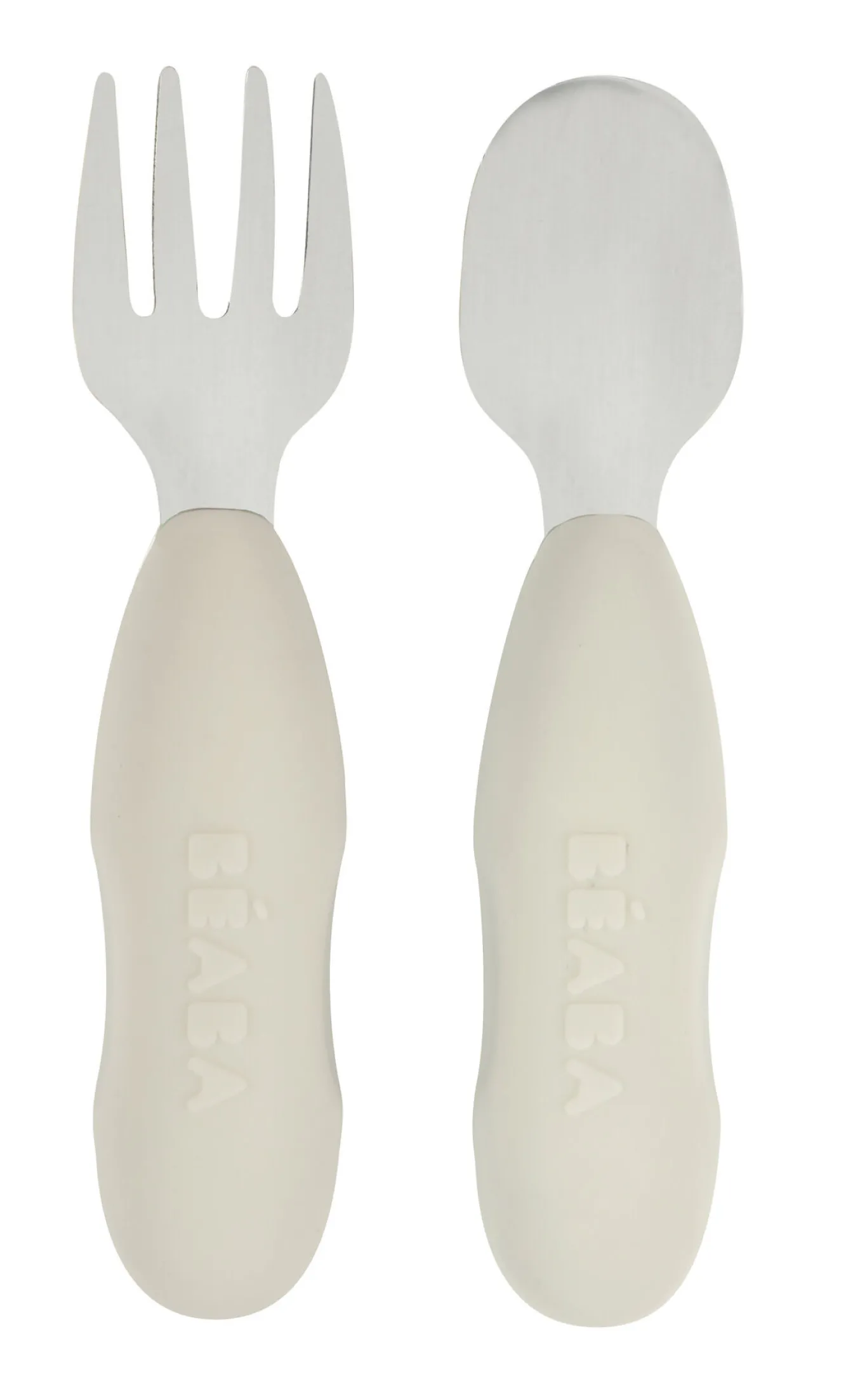 Couverts, Vaisselle Et Bavoirs*BÉABA Lot De 2 Pre-Couverts Inox Velvet Grey