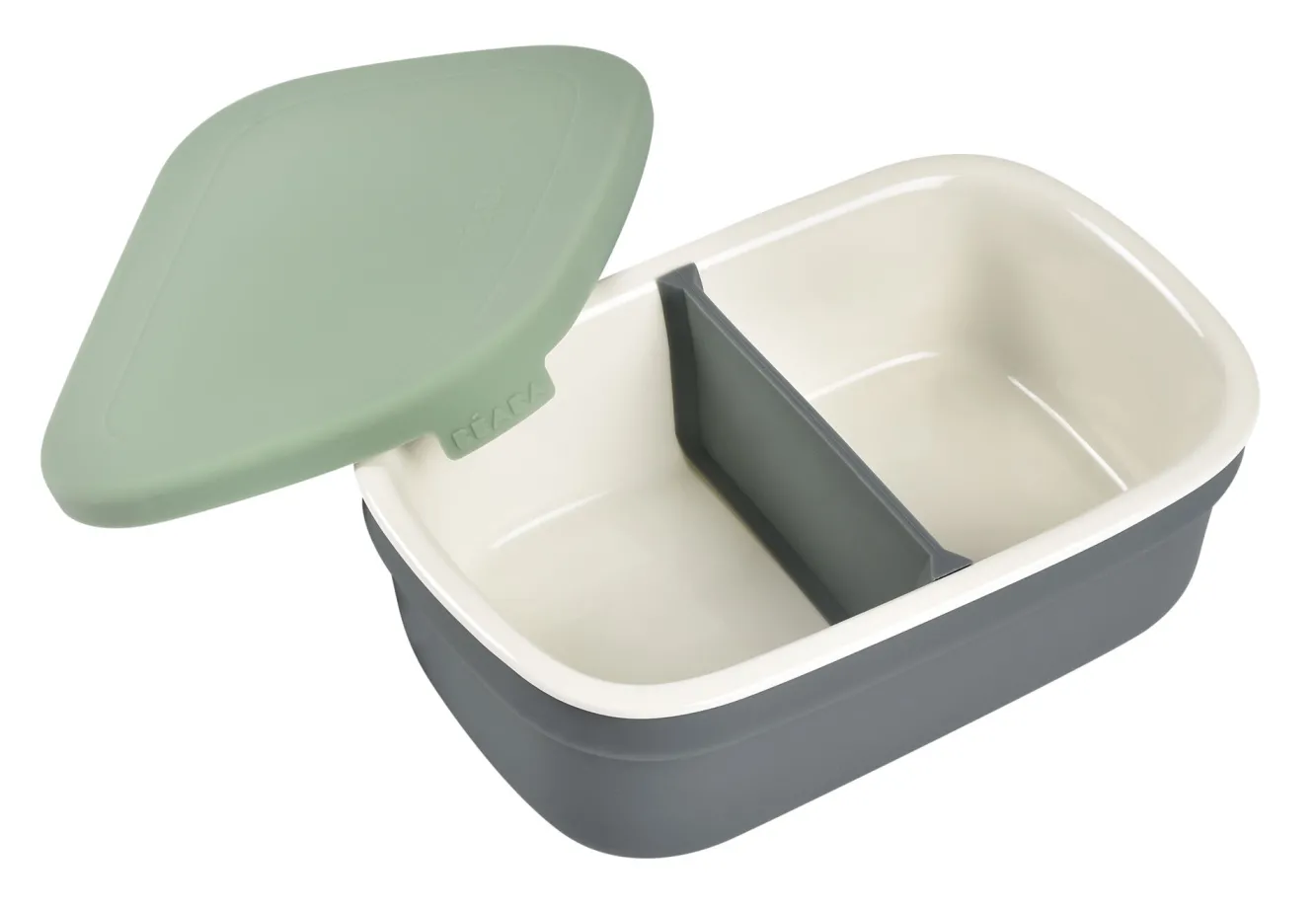 Goûter Sain*BÉABA Lunch Box Ceramique Mineral / Sage Green