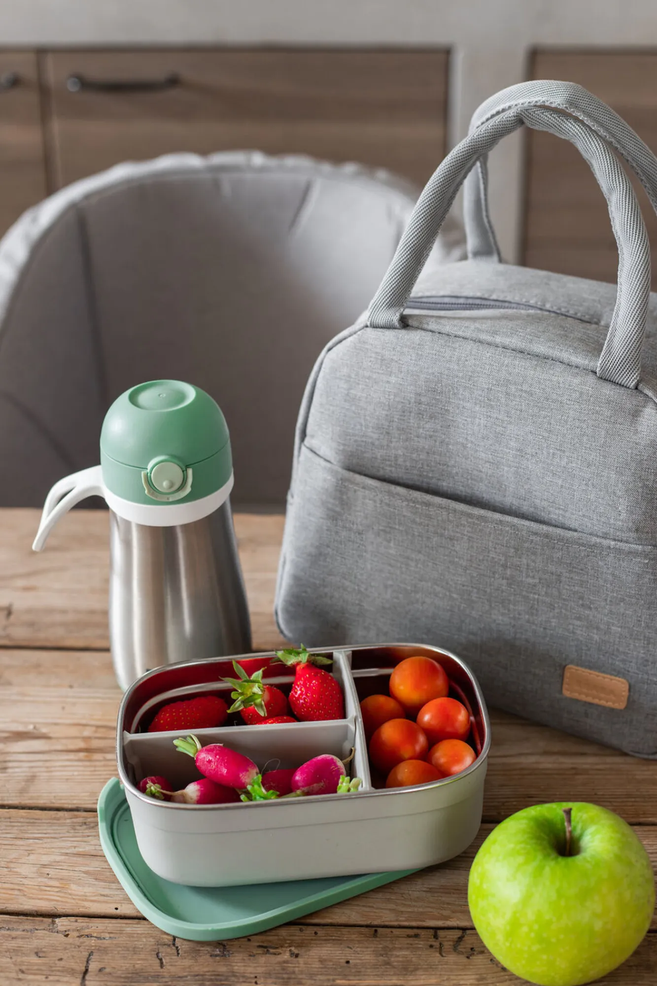 Goûter Sain*BÉABA Lunch Box Sage Green