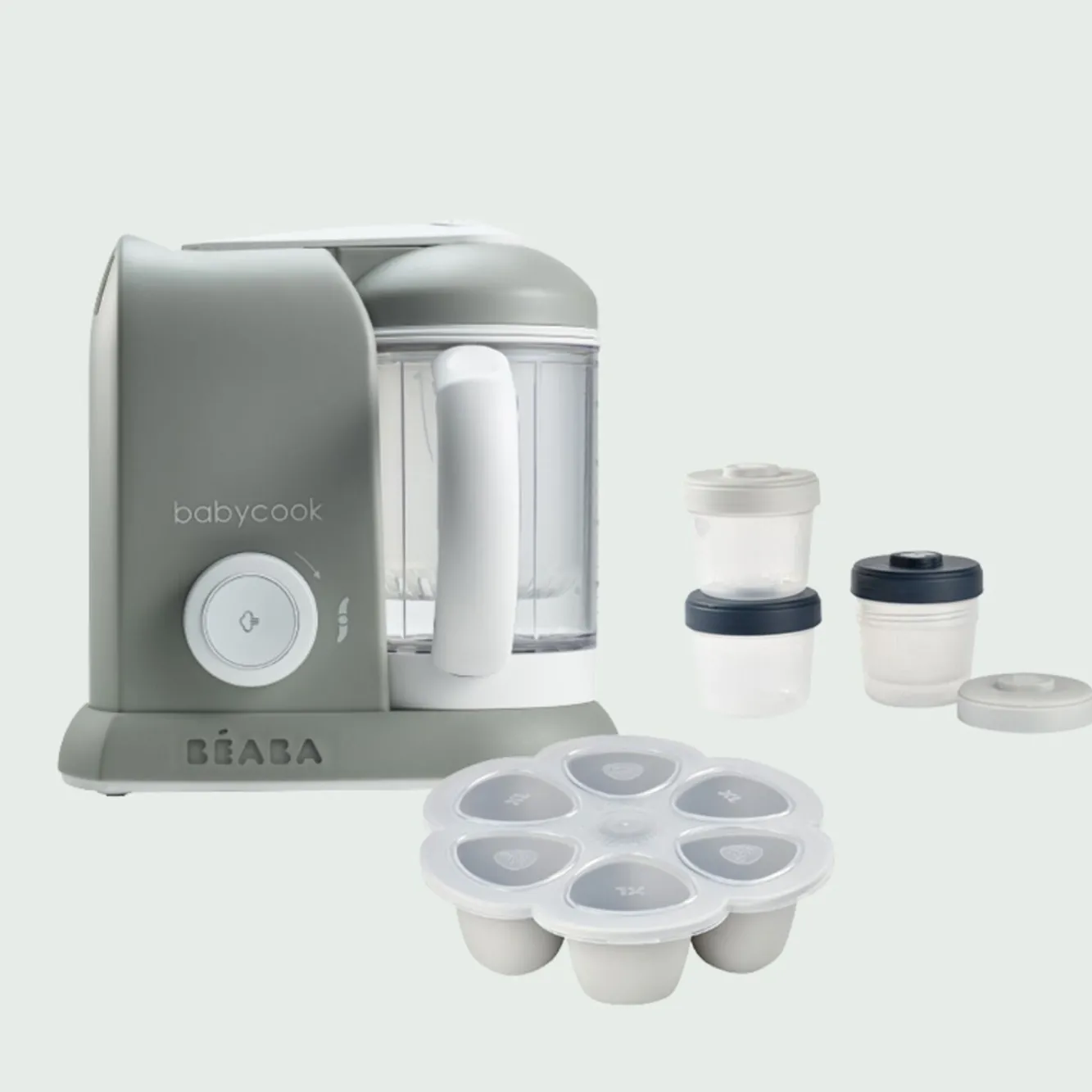 Babycook® Solo*BÉABA Pack Babycook® Solo - Mes Premiers Repas Grey