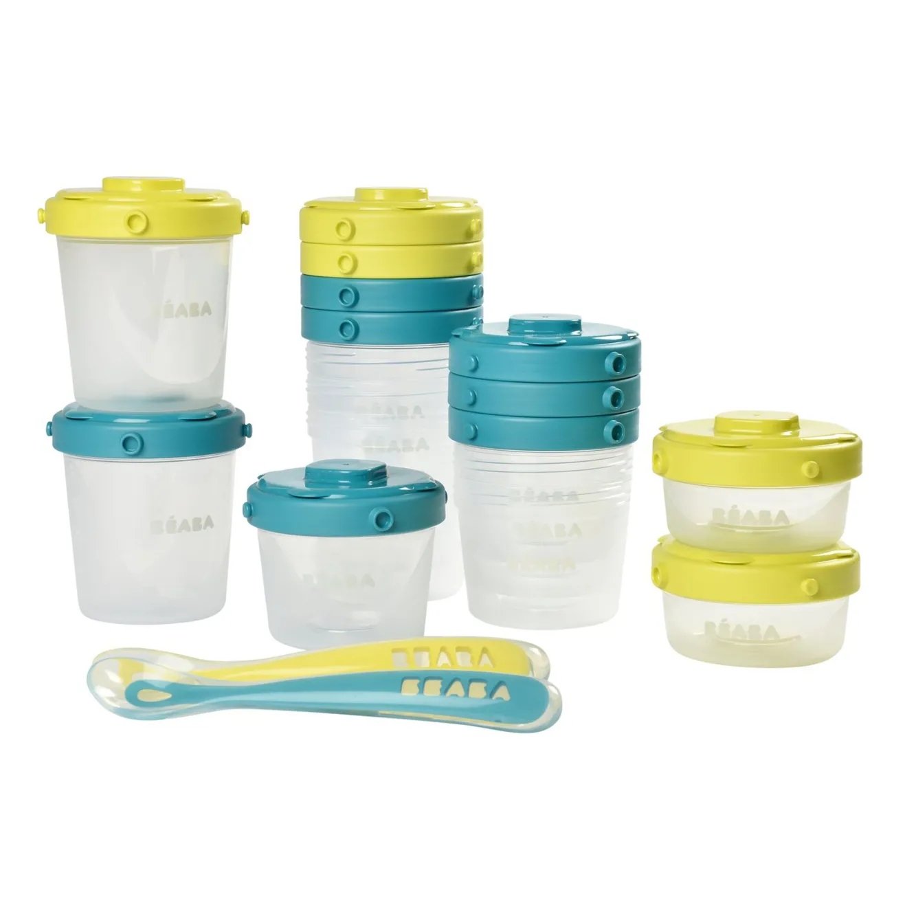 Pots De Conservation*BÉABA Pack 1Er Repas Neon