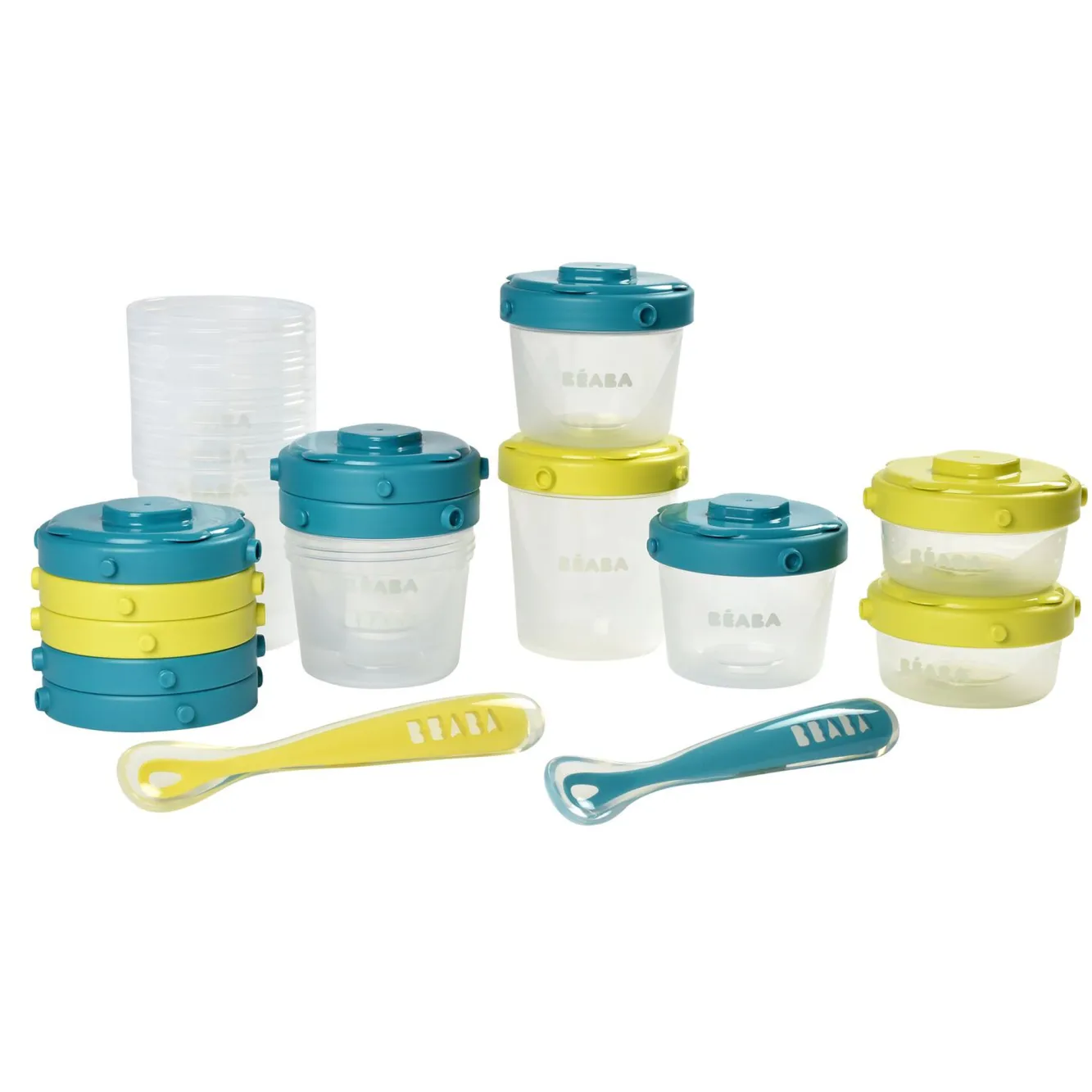 Pots De Conservation*BÉABA Pack 1Er Repas Neon