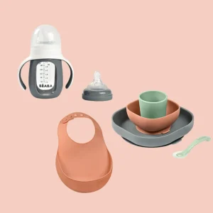 Couverts, Vaisselle Et Bavoirs*BÉABA Pack Mes Premieres Bouchees Mineral