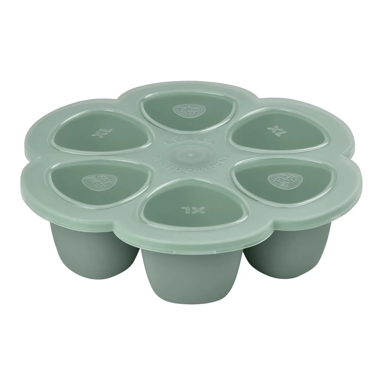 Goûter Sain*BÉABA Pack Mes Premieres Bouchees Sage Green