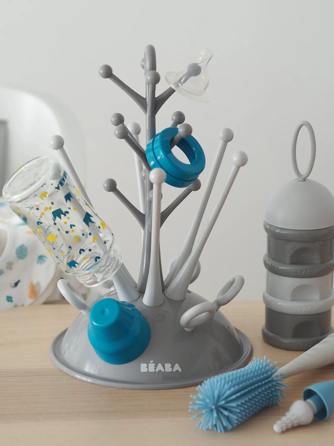 Arbre À Biberons*BÉABA Pack Naissance Bébé