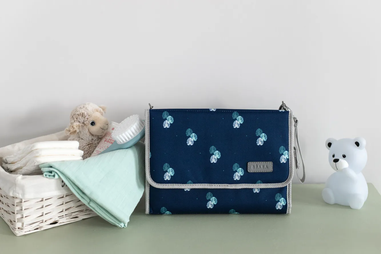 Accessoires De Toilette*BÉABA Pochette A Langer Geneve Moonlit Ocean/Jungle