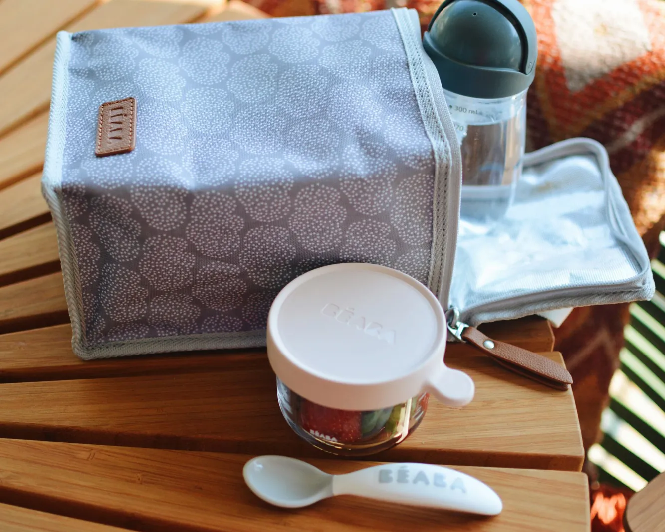 Sacs Isotherme Bébé*BÉABA Pochette Repas Isotherme Tiny Clouds