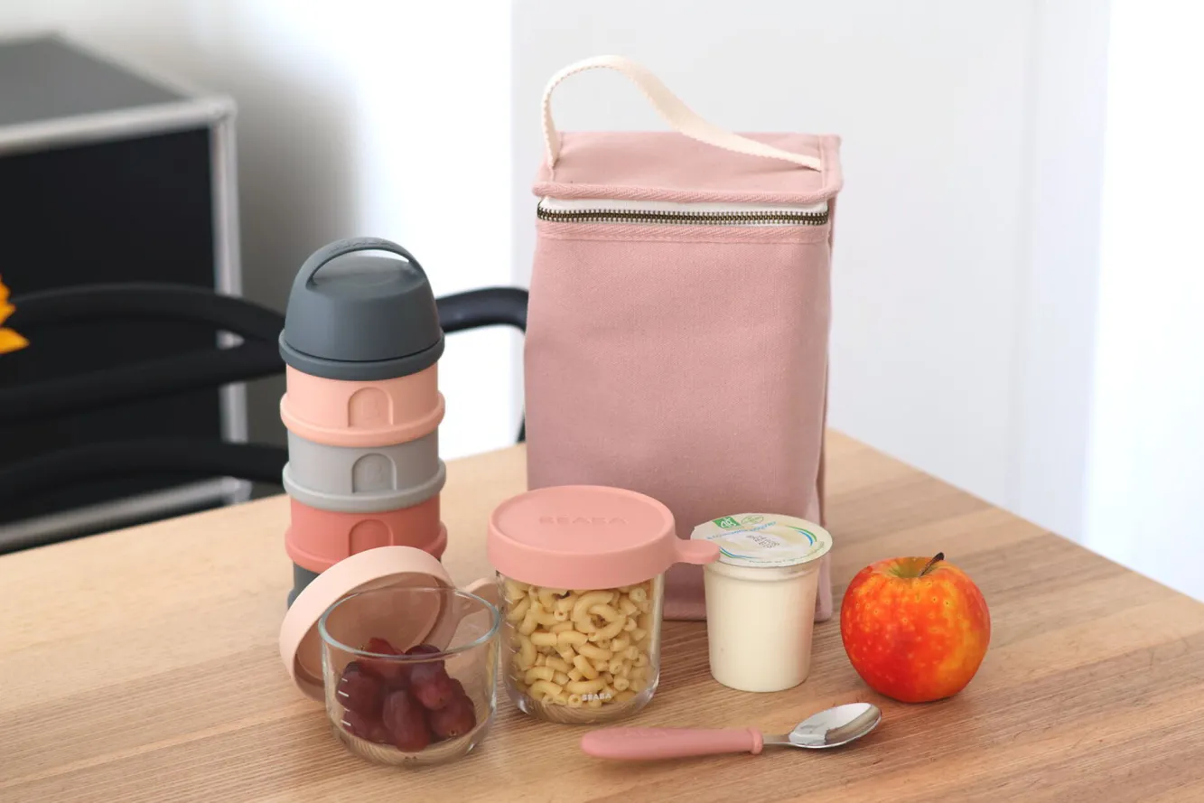 Sacs Isotherme Bébé*BÉABA Pochette Repas Isotherme Dusty Rose