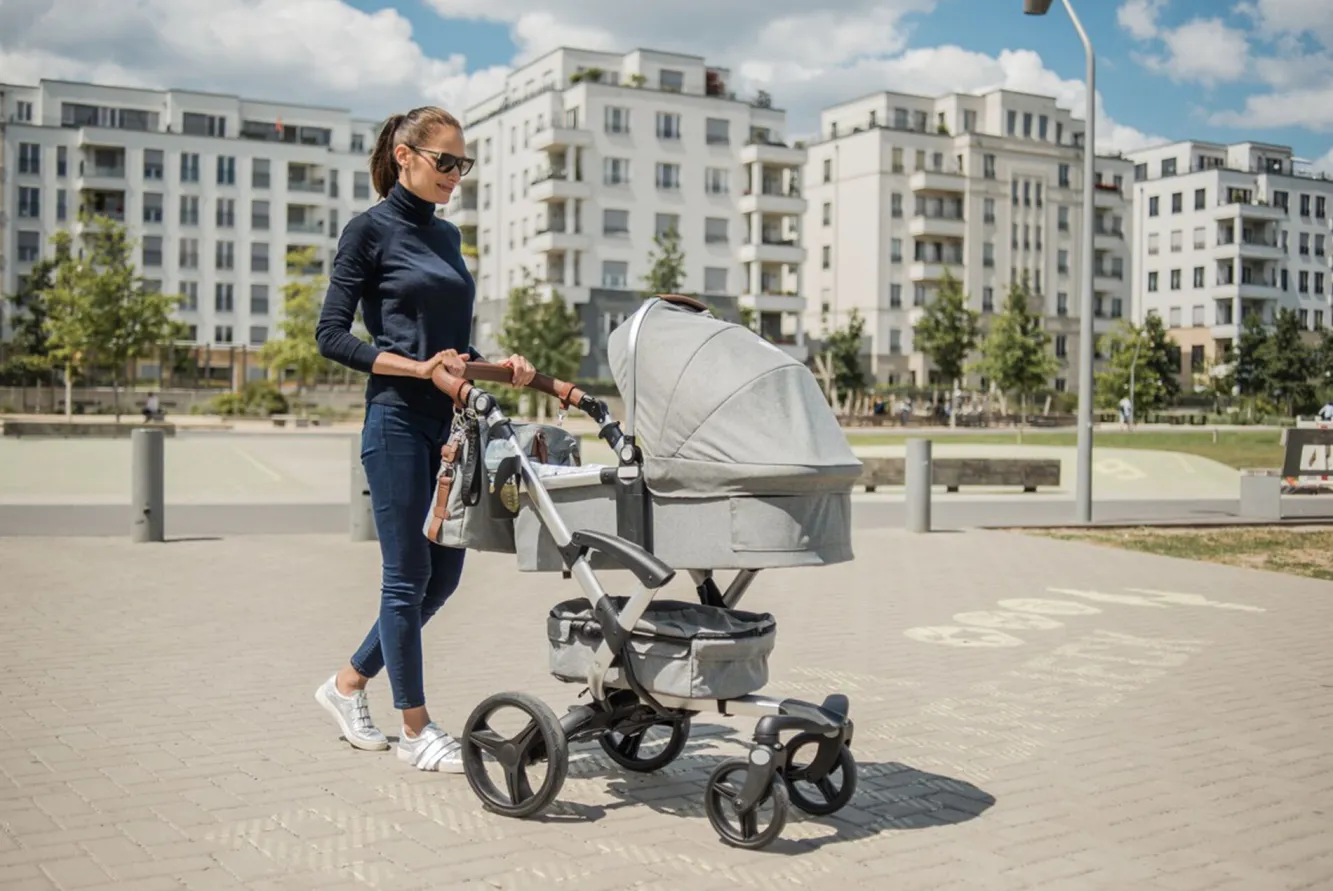 Poussettes Et Accessoires*BÉABA Poussette 2 En 1 Bonavi 2 Melange Grey