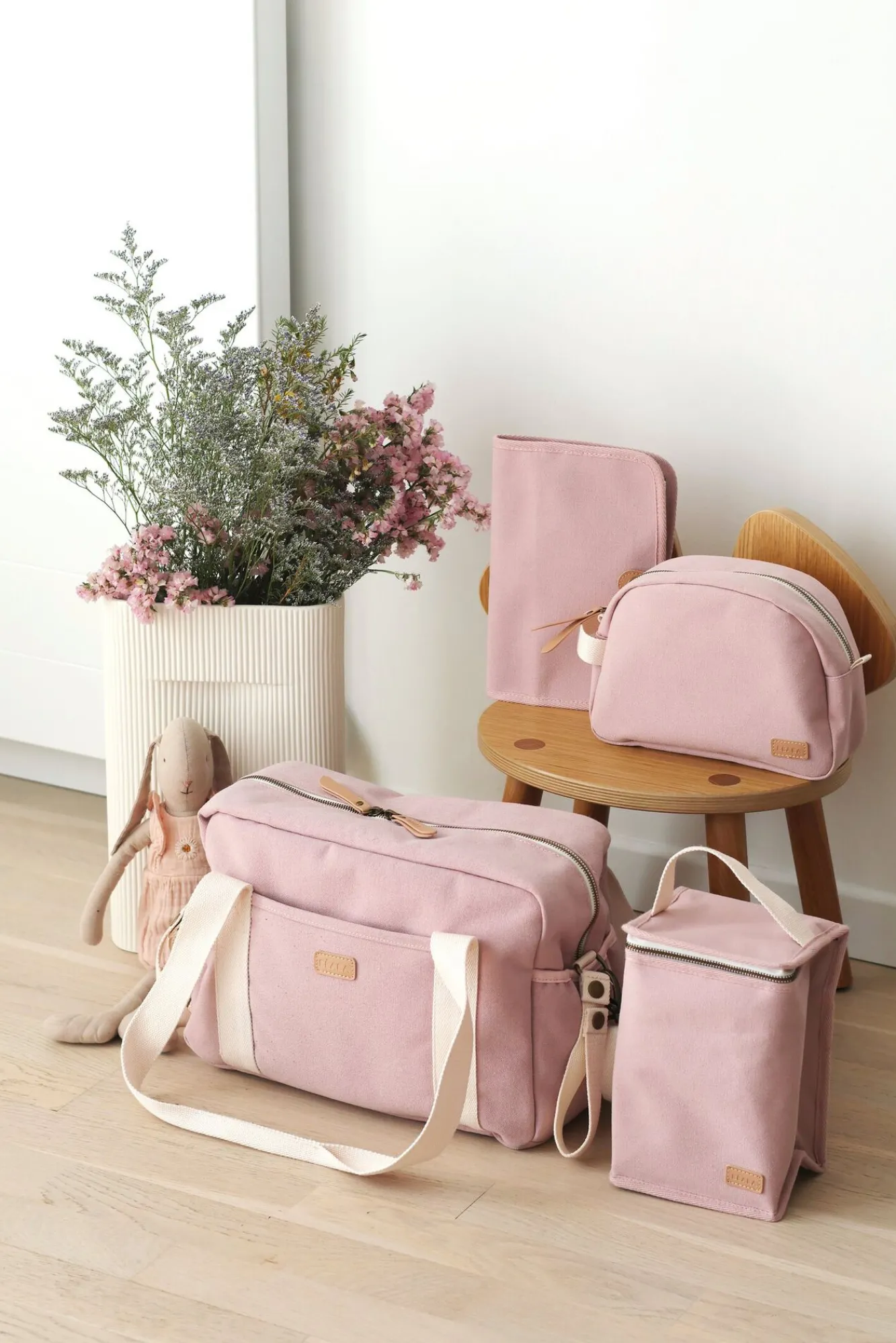Accessoires De Toilette*BÉABA Protege Carnet De Sante Dusty Rose