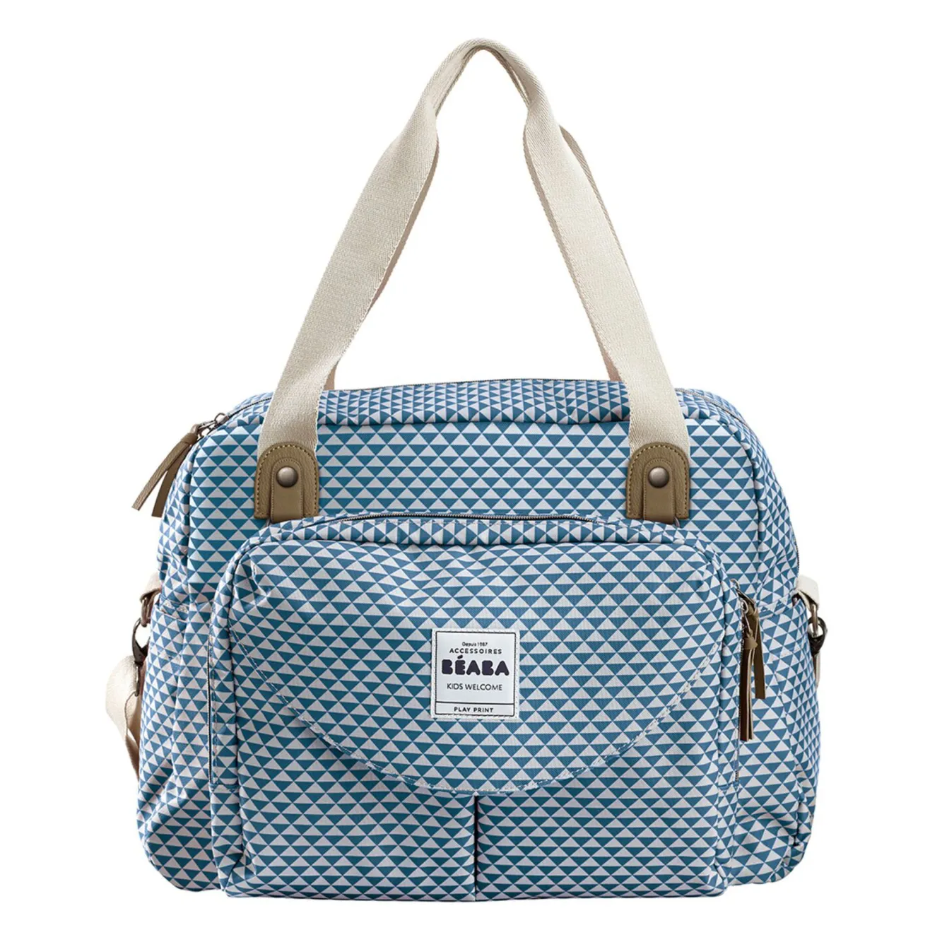 Sacs À Langer*BÉABA Sac A Langer Geneve Ii Play Print Blue