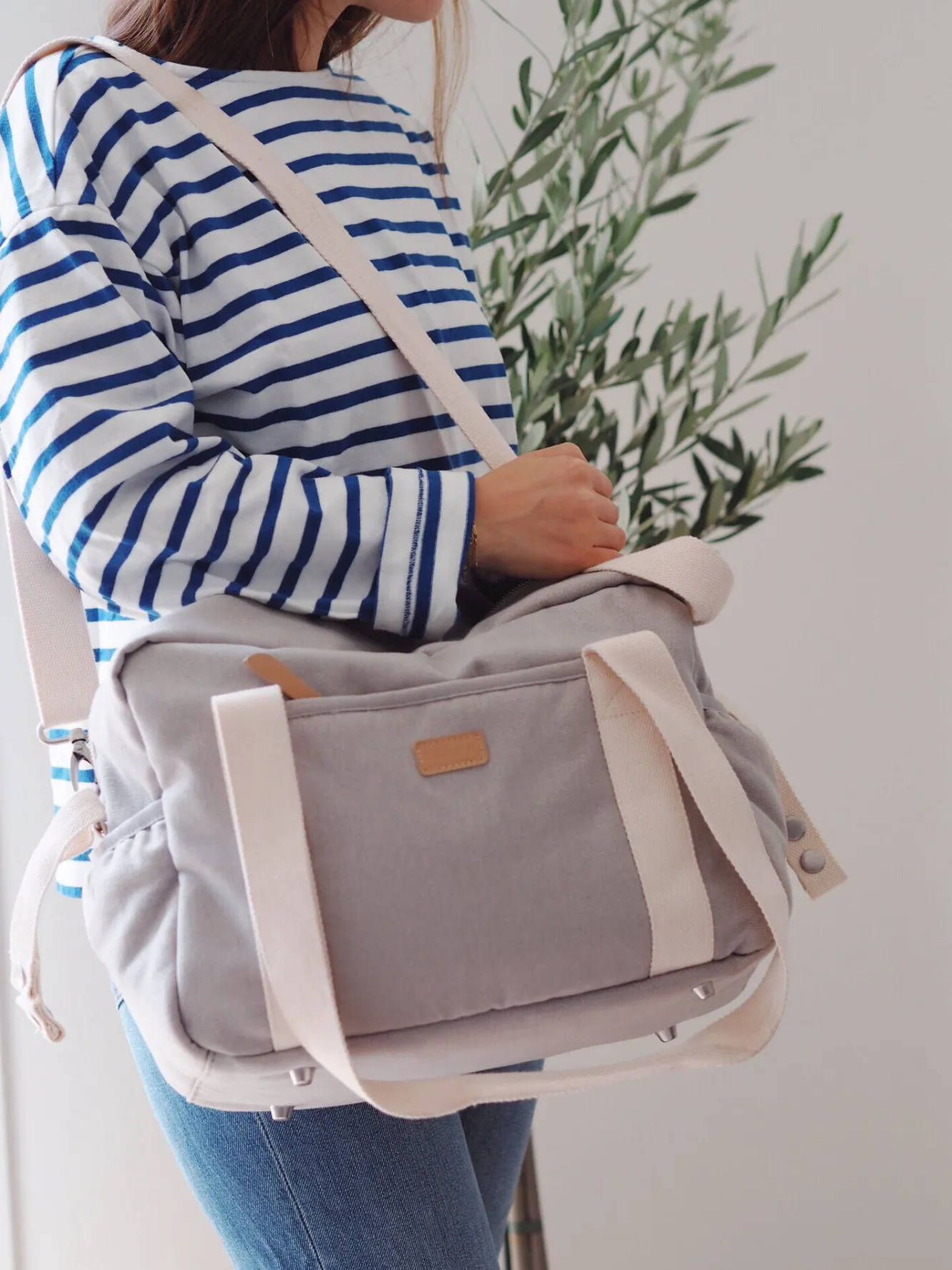 Sorties De Bébé*BÉABA Sac A Langer Paris Pearl Grey