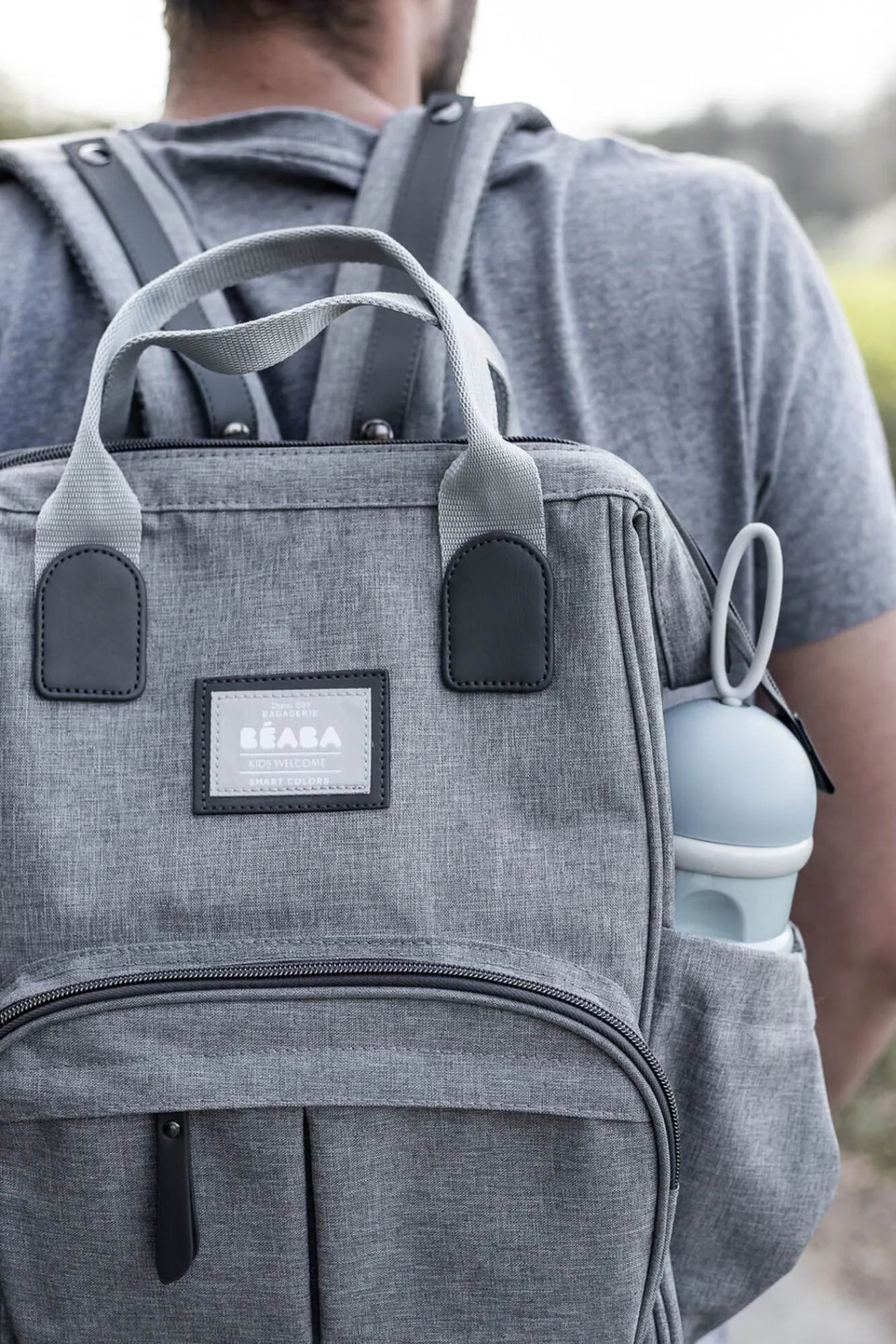 Sacs De Voyage*BÉABA Sac A Langer Wellington Heather Grey