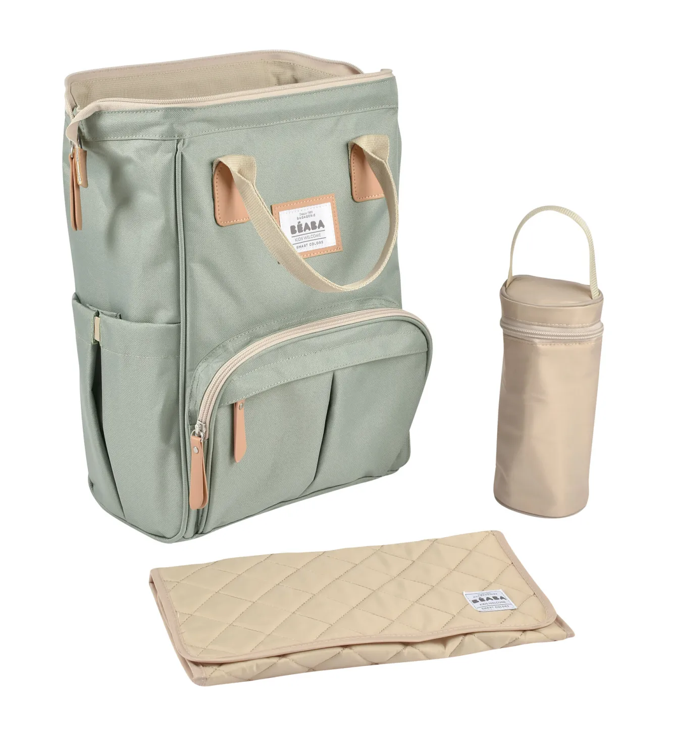 Sacs De Voyage*BÉABA Sac A Langer Wellington Sage Green
