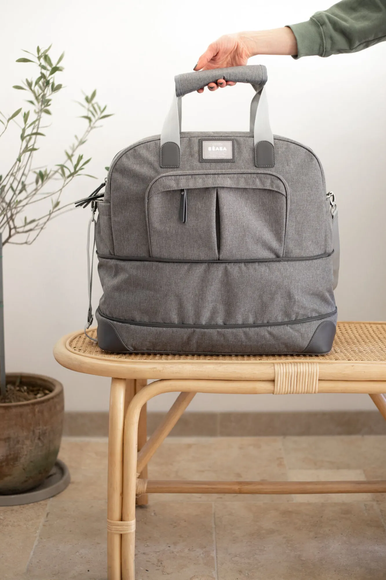 Sacs De Voyage*BÉABA Sac De Voyage Amsterdam Heather Grey