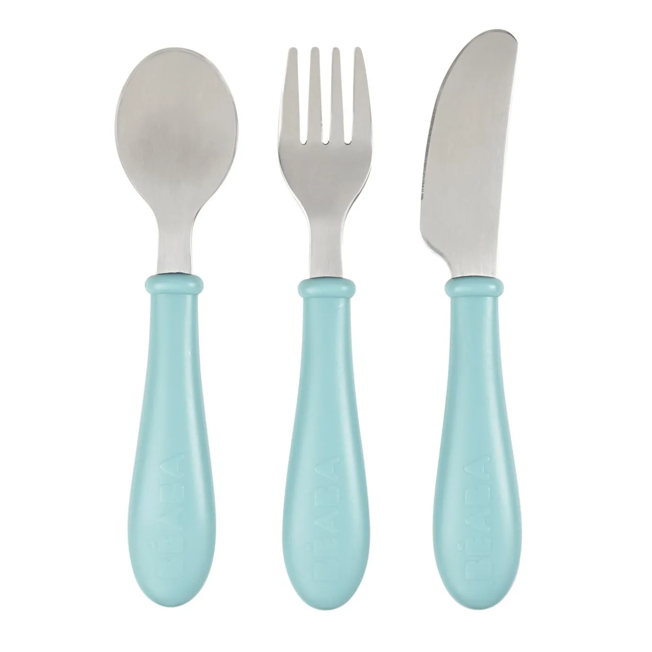 Couverts, Vaisselle Et Bavoirs*BÉABA Set 3 Couverts Inox Airy Green