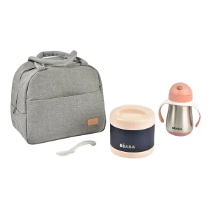 Sacs Isotherme Bébé*BÉABA Set Repas On The Go Old Pink