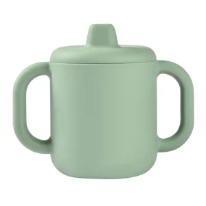 Goûter Sain*BÉABA Tasse D'Apprentissage Silicone Sage Green