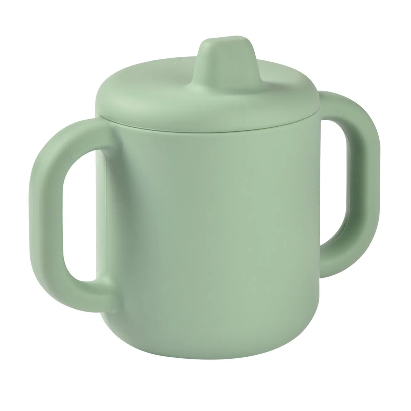 Goûter Sain*BÉABA Tasse D'Apprentissage Silicone Sage Green