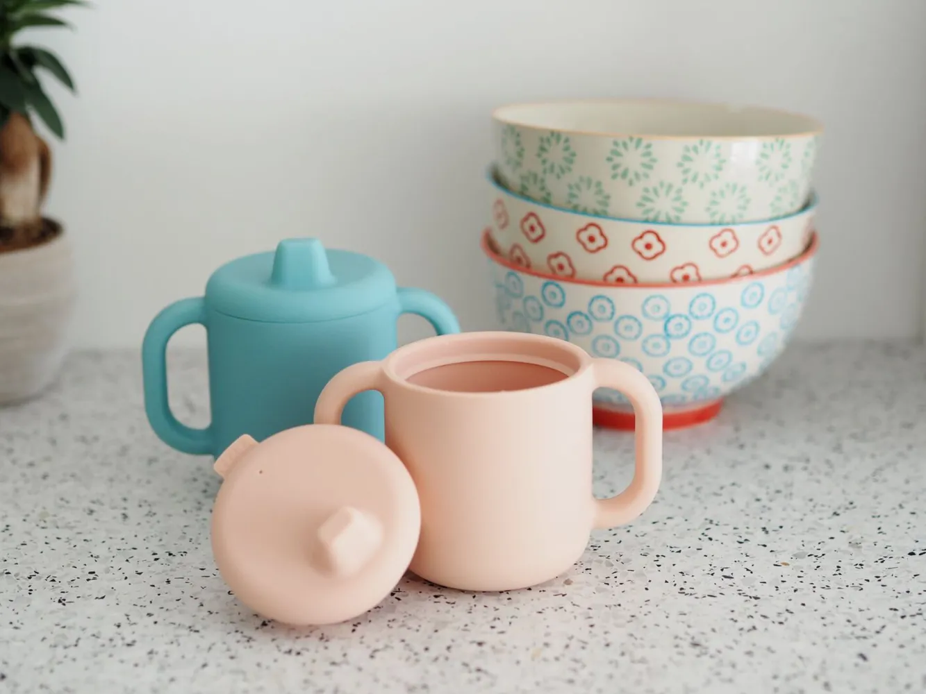 Couverts, Vaisselle Et Bavoirs*BÉABA Tasse D'Apprentissage Silicone Pink