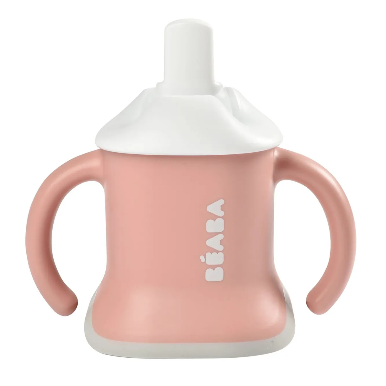 Couverts, Vaisselle Et Bavoirs*BÉABA Tasse Evoluclip 3 En 1 Old Pink
