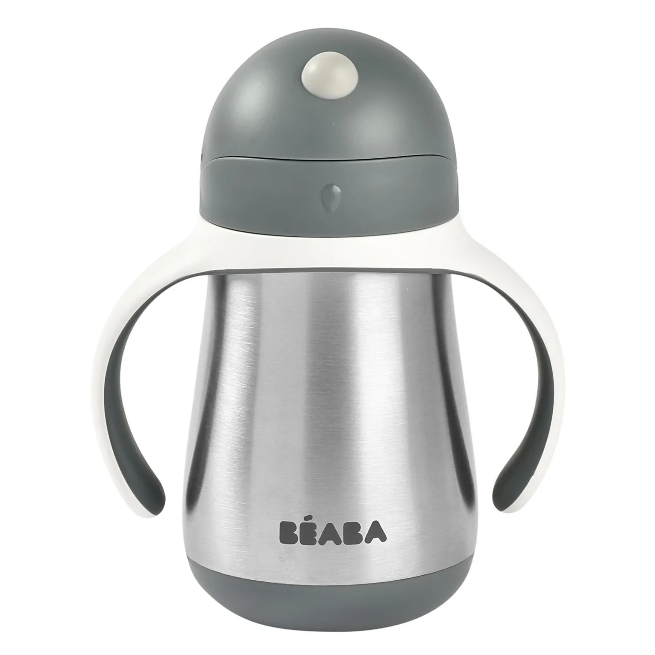 Couverts, Vaisselle Et Bavoirs*BÉABA Tasse Paille Inox 250 Ml Mineral Grey