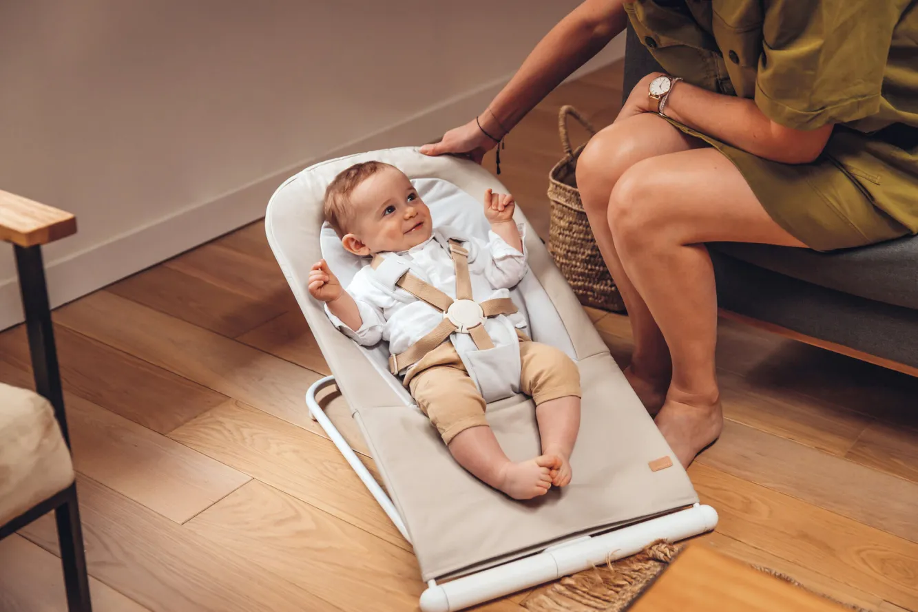 Transat Compact*BÉABA Transat Eazy Relax Greige